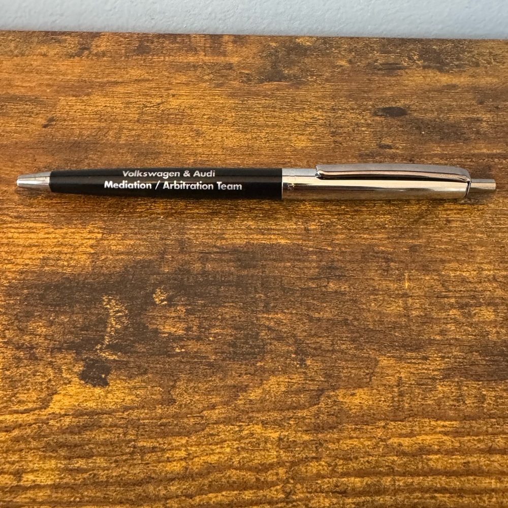 Volkswagen Audi Mediation Arbitration‎ Team BIC Citation Advertising Pen